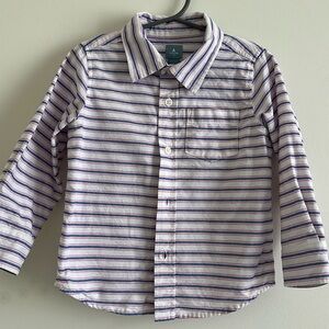 BabyGAP Toddler Boy’s Horizontal Striped Cotton Button Down Shirt